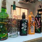 Hand-painted Decorative Bottle